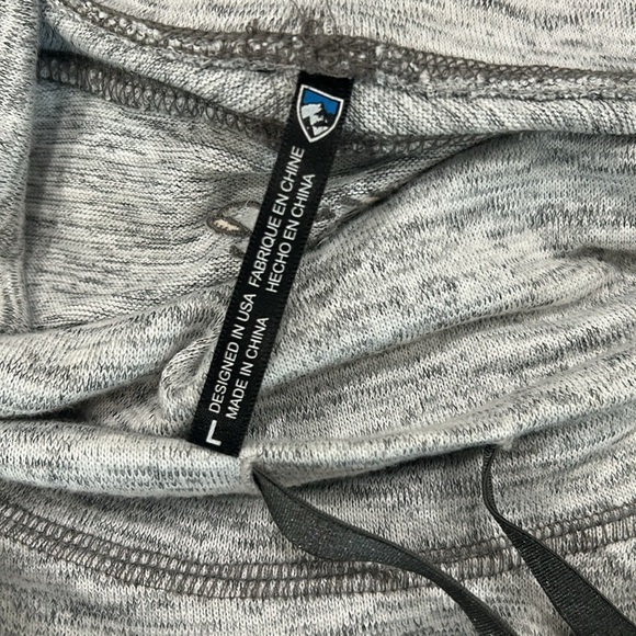 Kuhl Lea Women’s Pullover cowl neck hoodie Large Gray RN# 108846 - Picture 15 of 16